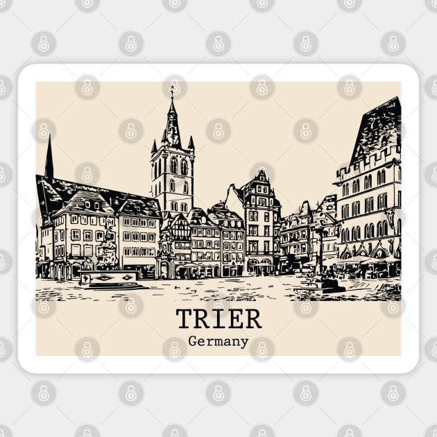 Trier - Germany Magnet by Lakeric